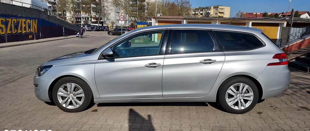 Peugeot 308 cena 27700 przebieg: 177000, rok produkcji 2015 z Police małe 67